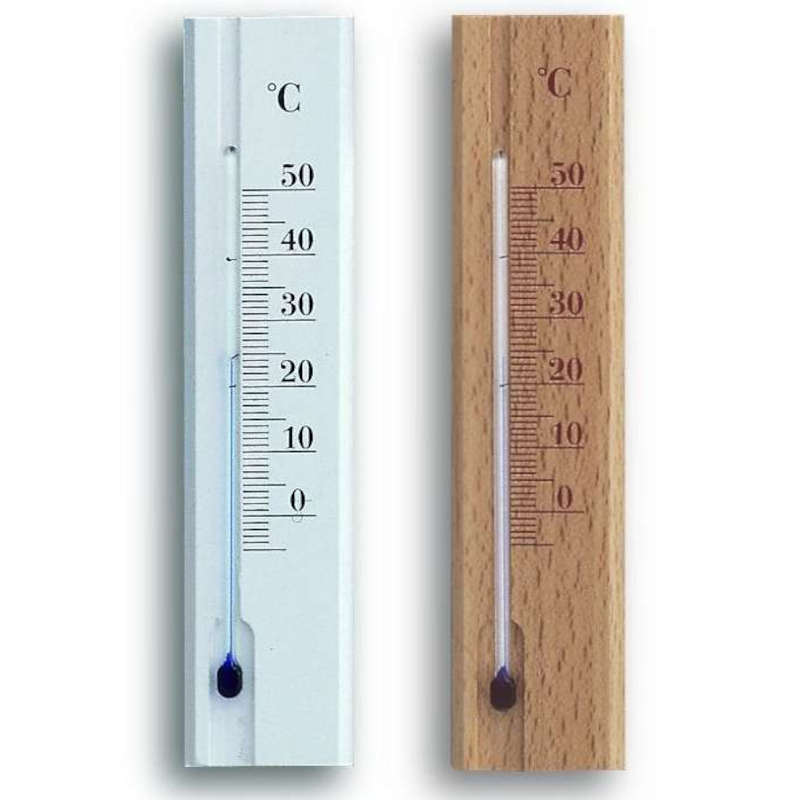 Thermomètre mécanique à alcool - Inox brossé
