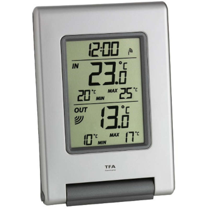 Thermomètre mini-maxi beige de 23 cm : Autour de la porte BLACKFOX maison -  botanic®