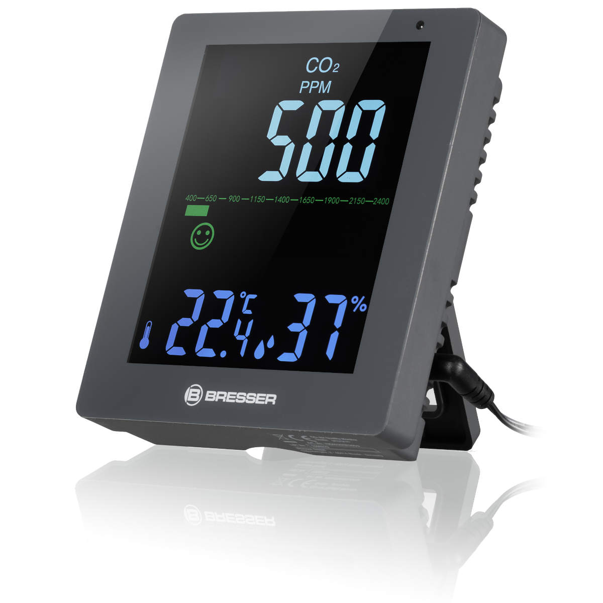 Capteur CO2 Bresser avec écran LCD