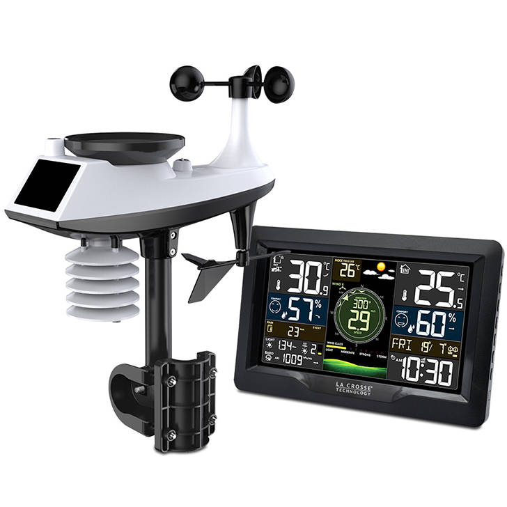 WS6262-TY-BLA Station Météo Pro wifi-Tuya avec ecran couleur, capteur 7 en 1 solaire LA CROSSE TECHNOLOGY
<---Cliquez sur l'image pour agrandir---> WS6262-TY-BLA Station Météo Pro wifi-Tuya avec ecran couleur, capteur 7 en 1 solaire LA CROSSE TECHNOLOGY